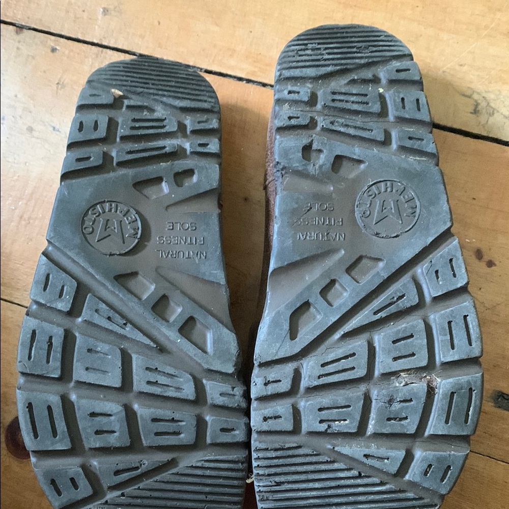 Mephisto Brown Sandals Cork Footbed Comfort - Picture 7 of 13